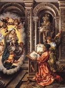 St Luke painting the Virgin Jan Gossaert Mabuse